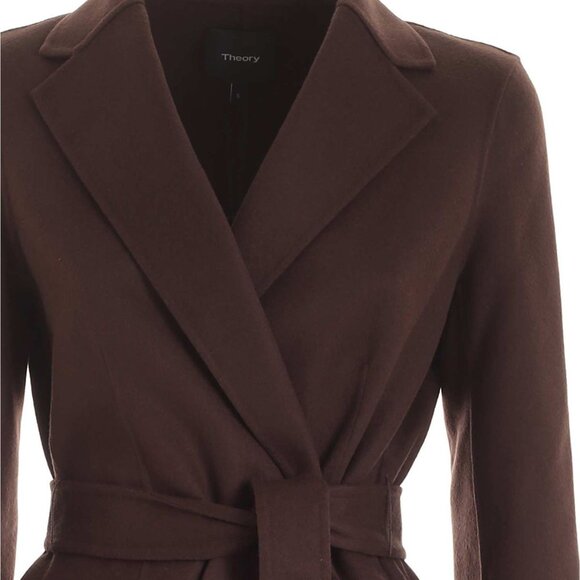 Theory Wrap Coat - Picture 4 of 4